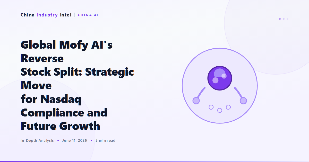 Global Mofy AI’s Reverse Stock Split: Strategic Move for Nasdaq Compliance and Future Growth