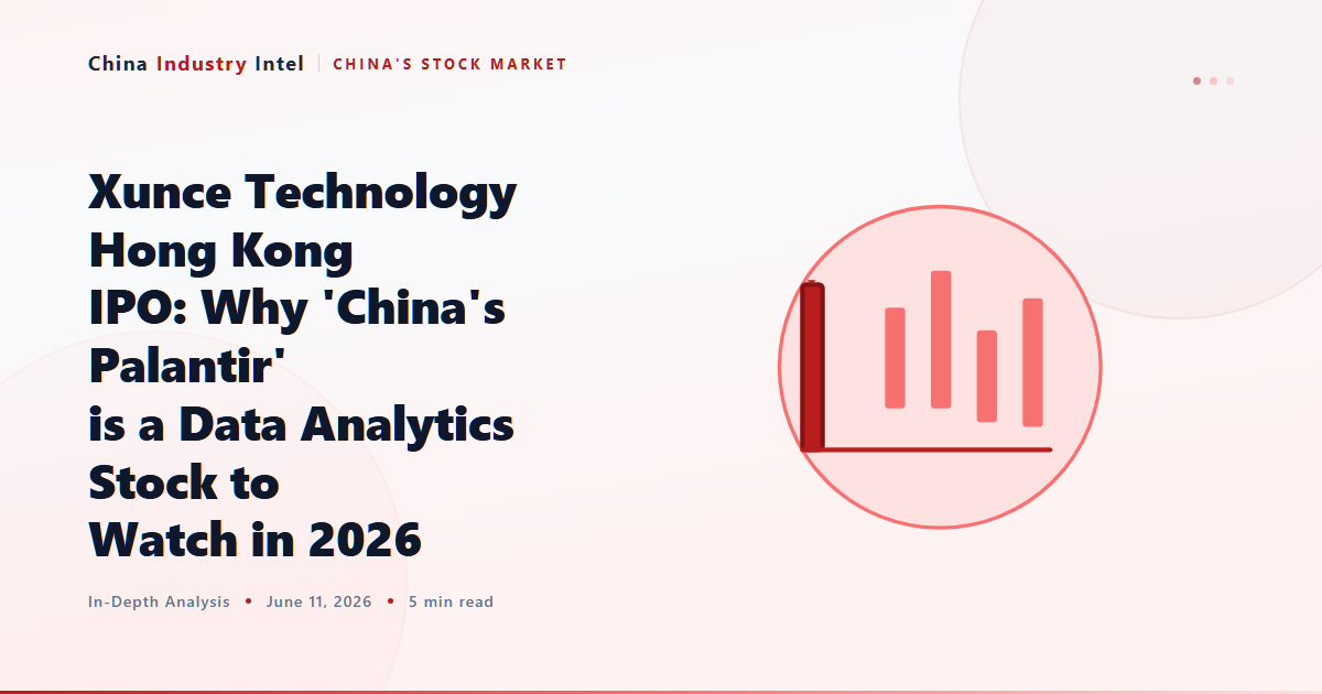 Xunce Technology Hong Kong IPO: Why ‘China’s Palantir’ is a Data Analytics Stock to Watch in 2026