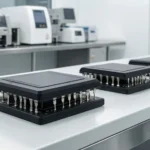 Power semiconductor modules in a modern clean semiconductor inspection laboratory