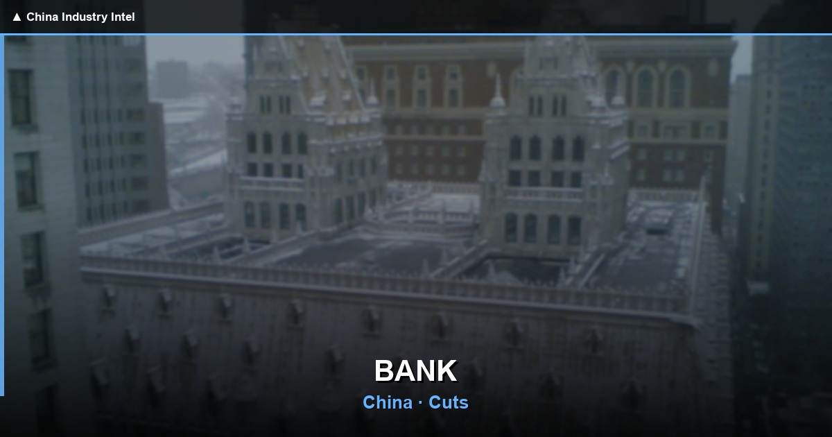 China’s PBOC Cuts Reserve Requirements as Economic Headwinds Mount
