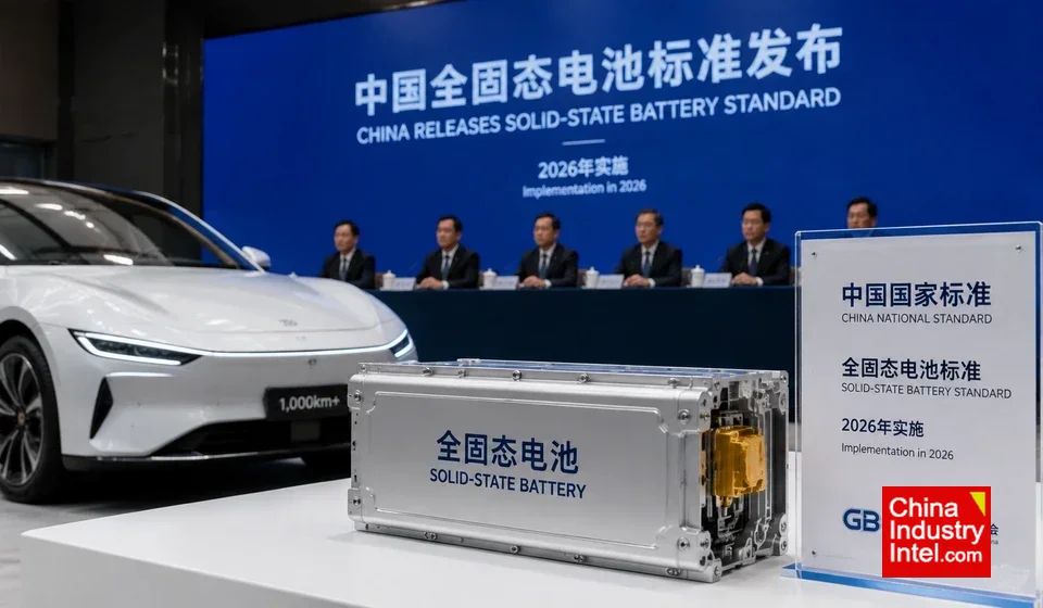 China Standardizes Solid-State Batteries for 2026: Paving the Way for 1,000km+ Range EVs
