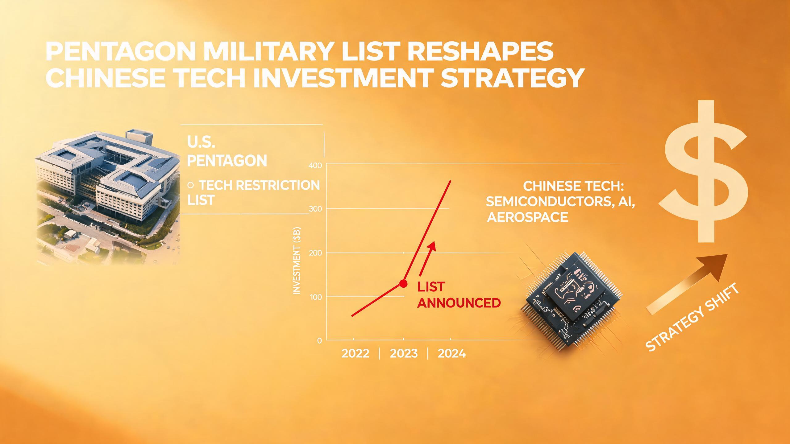 Pentagon Military List Reshapes Chinese Tech Investment Strategy