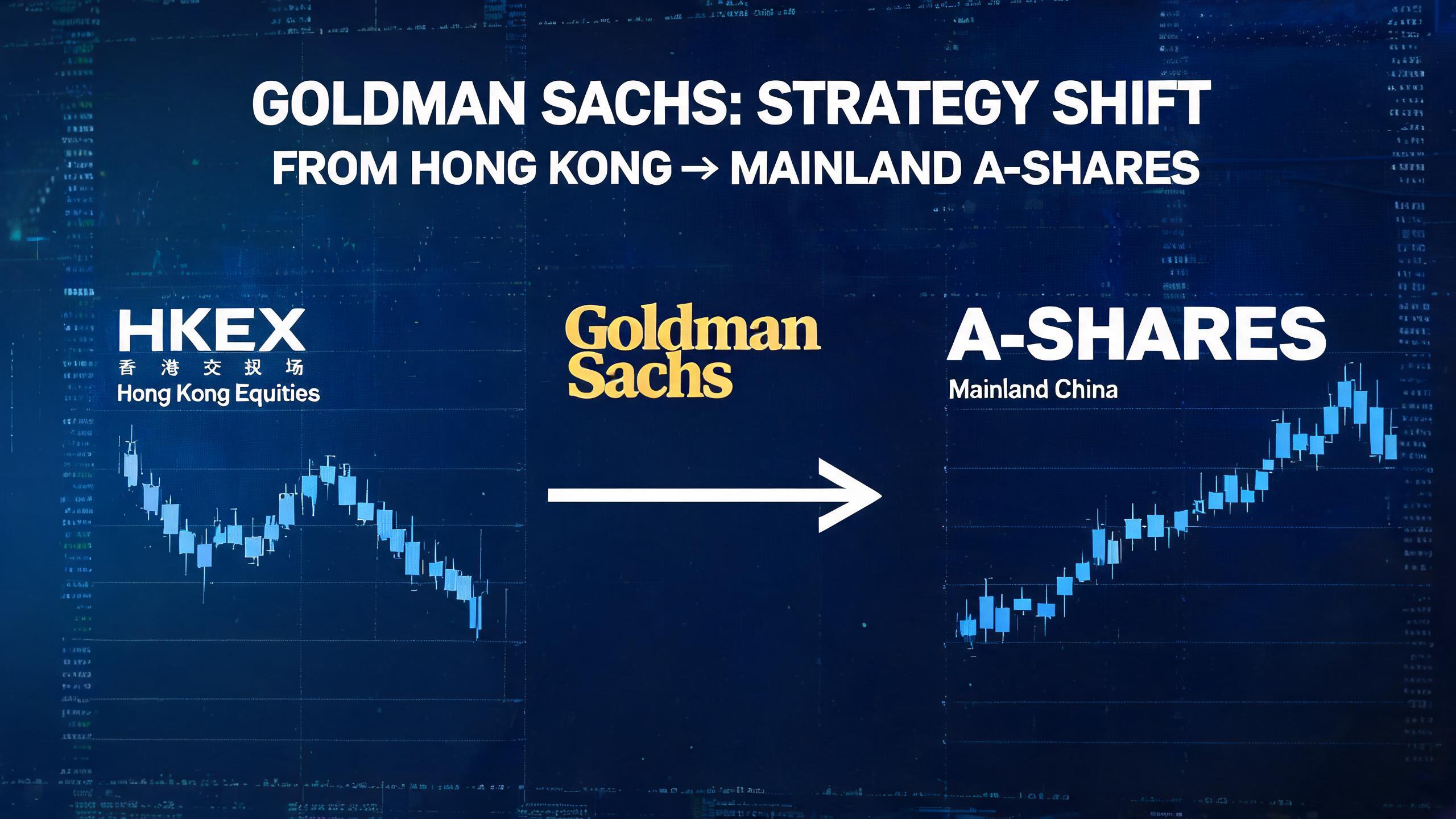 Goldman Sachs Shifts Strategy From Hong Kong to Mainland A-Shares