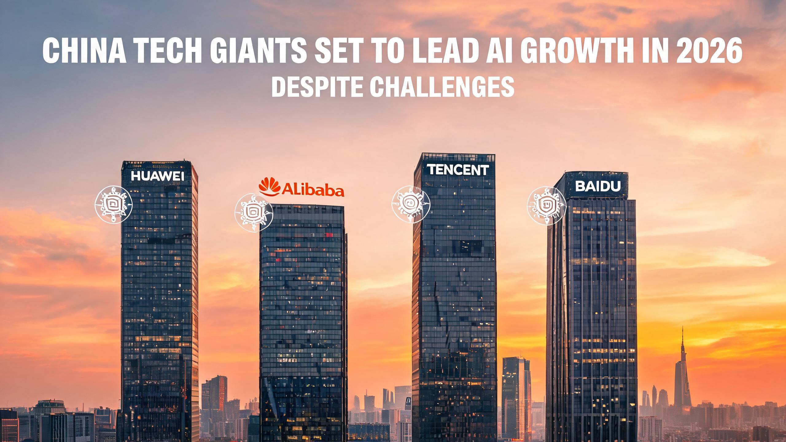 China Tech Giants Set to Lead AI Growth in 2026 Despite Challenges