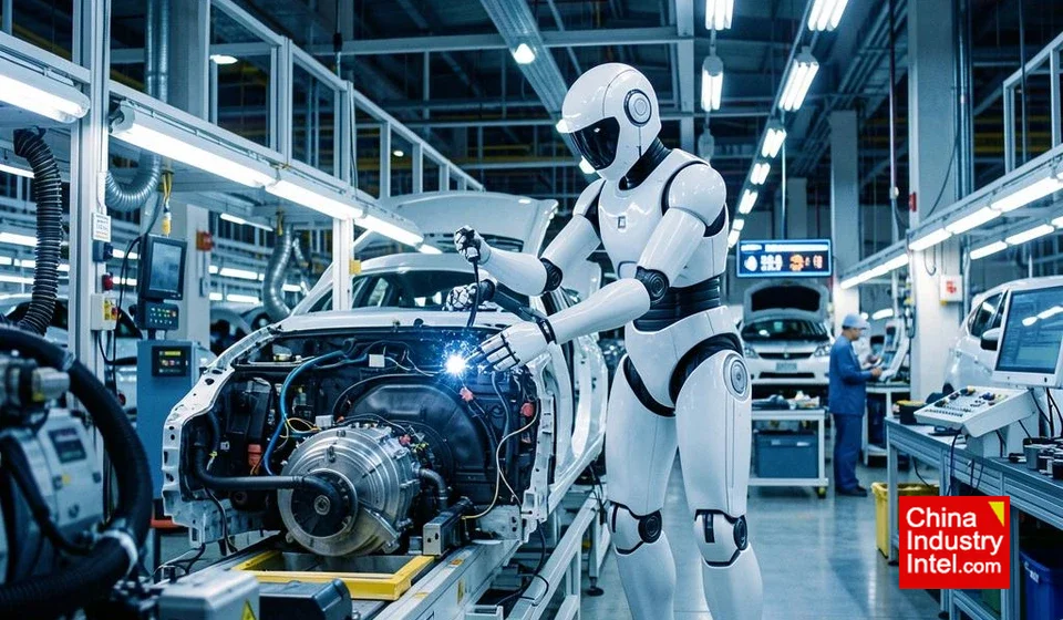China Fast-Tracks Humanoid Robots Into Industry as Production Scales Up
