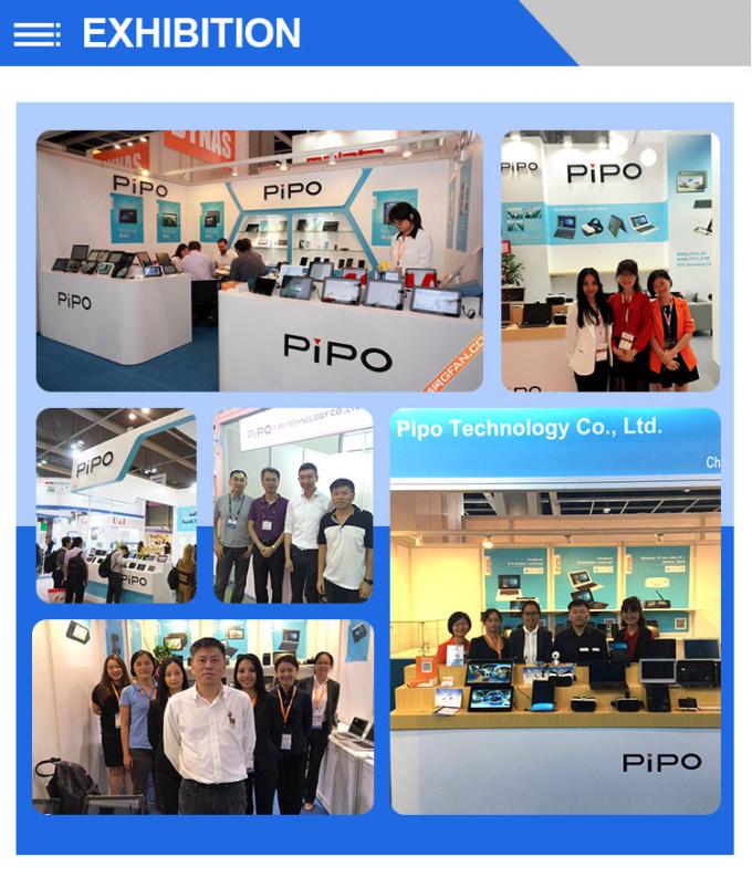 Pipo Technology exhibition booth at international trade show