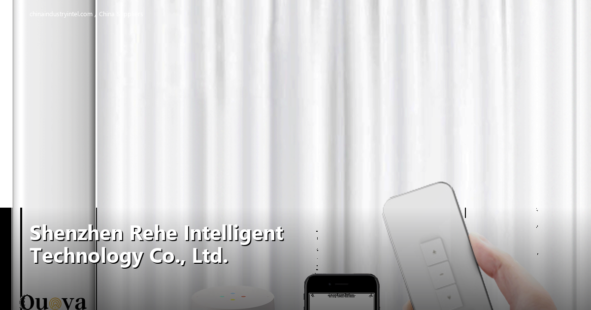 Smart Curtain Motors and IoT-Enabled Window Automation: How Shenzhen Rehe Intelligent Technology Delivers Full-Stack Solutions …