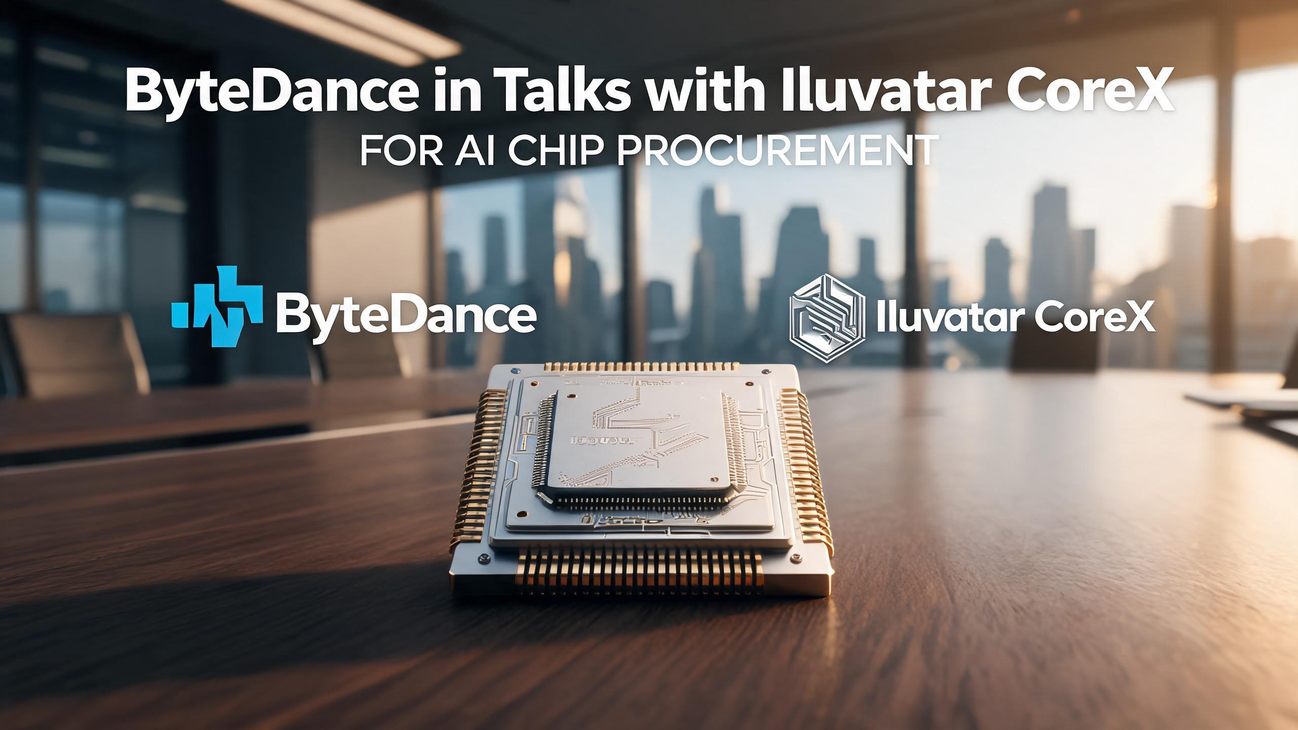 ByteDance in Talks with Iluvatar CoreX for AI Chip Procurement