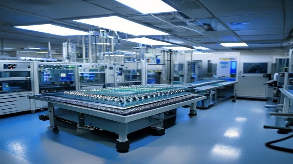 chip fabrication cleanroom
