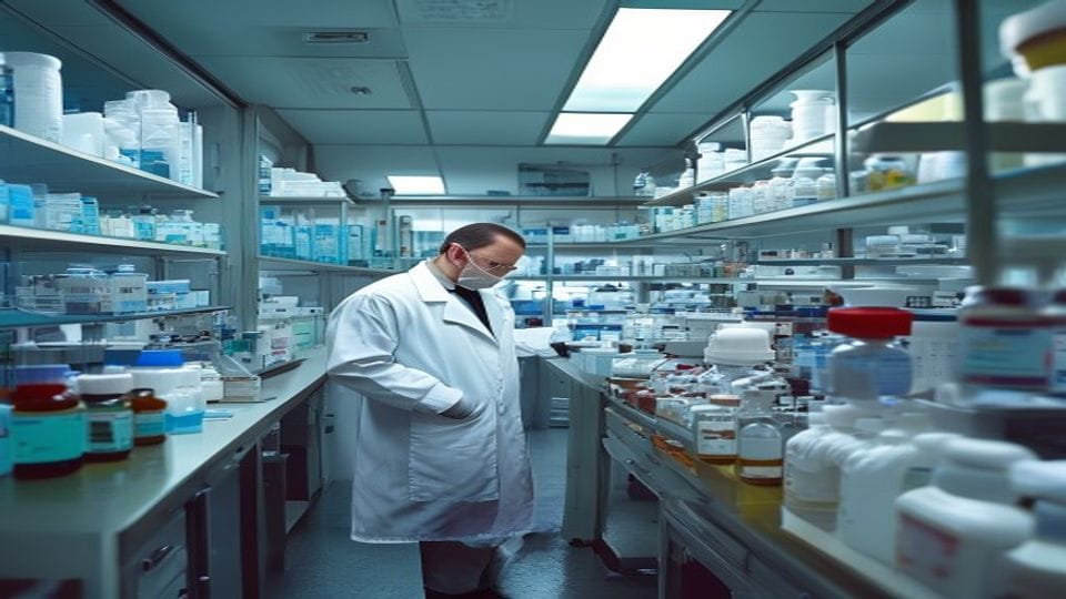 pharmaceutical laboratory