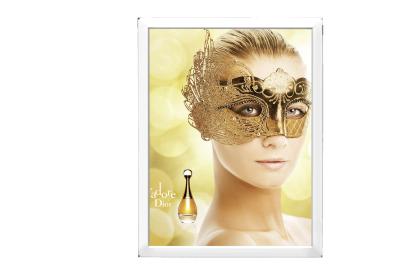 Aluminum Snap Frame LED Light Box — Custom sizes for retail & supermarket display